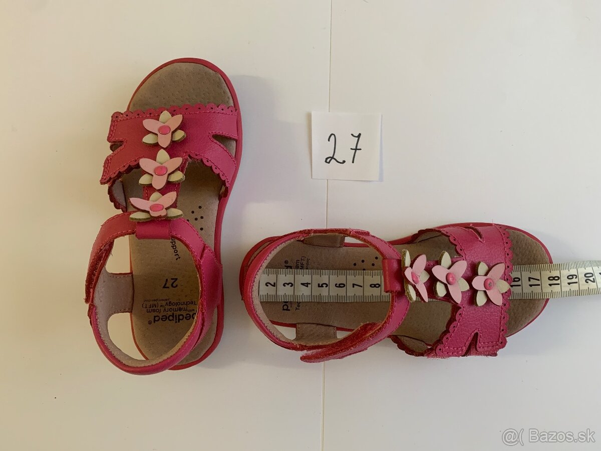 Detské sandále zn. Pediped veľ. 26 a 27 - 3