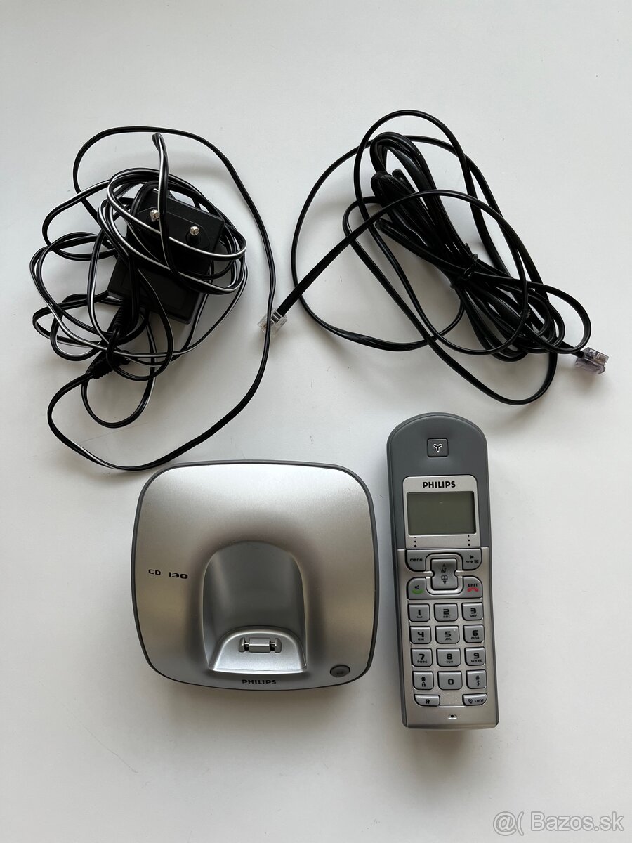 Philips CD 130 - bezdrôtový, pevná linka - 3