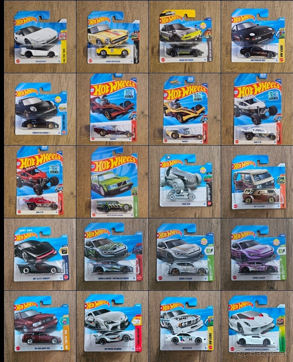Hot Wheels autíčka - 3