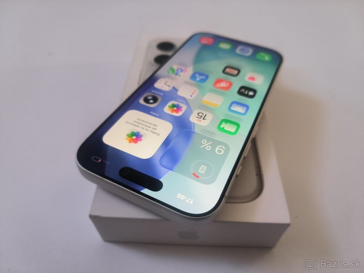 apple iphone 17 PRO MAX 256gb Silver / Batéria 100% - 3