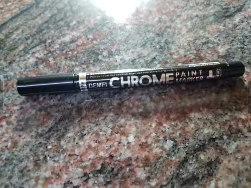 Chrómové fixky strieborné (Chrome Paint Marker - 3