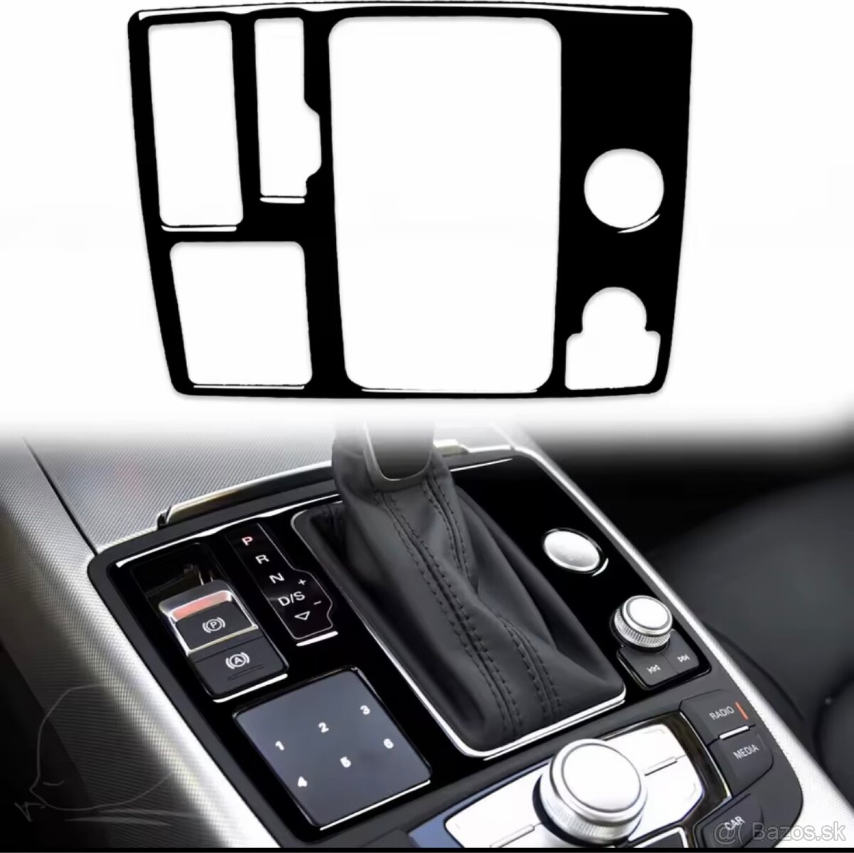Audi a6c7 samolepiaci panel - 3