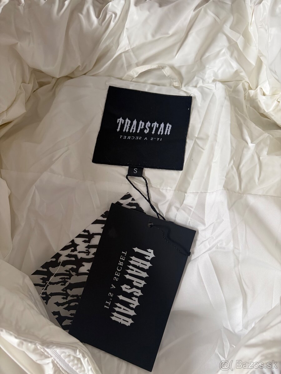 Trapstar Biela Bunda Velkost S - 3
