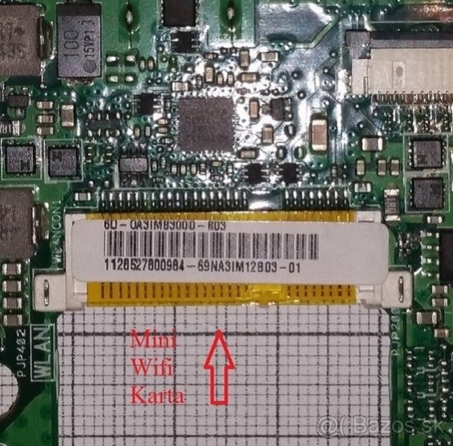 Asus eee PC X101 Funkčná matičná doska - 3