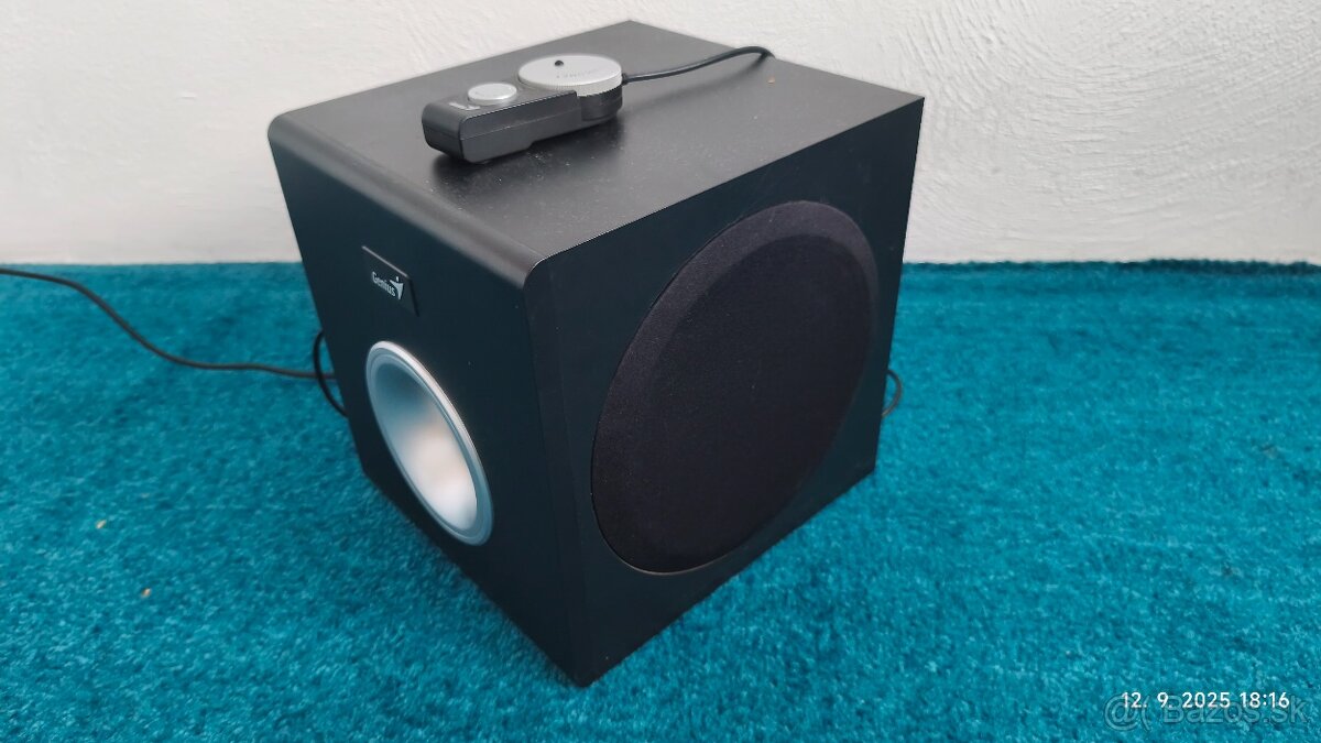 PC/NTB Repro Genius SW-V2.1 1500, čierno-strieborné - 3