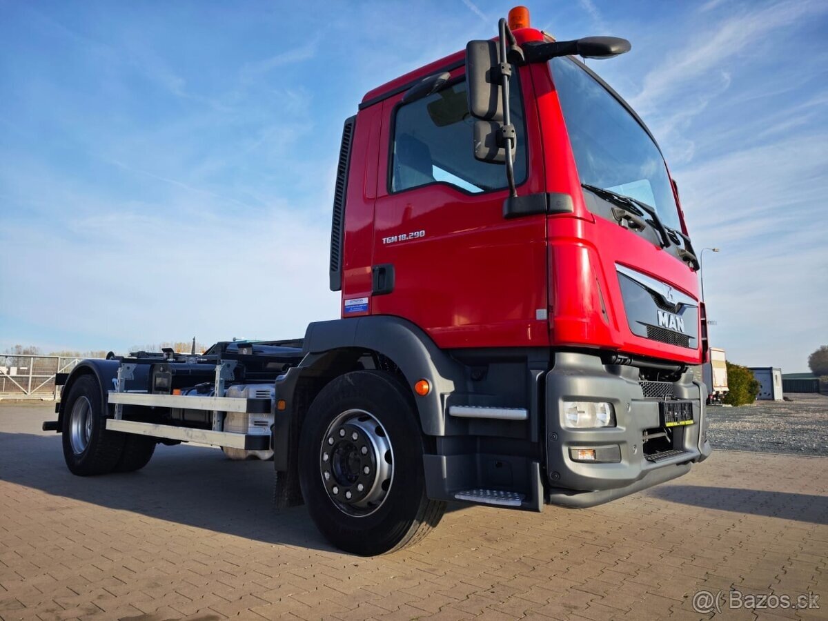MAN TGM 18.290, NOVÝ 12t hákový nosič kontejnerů - 3