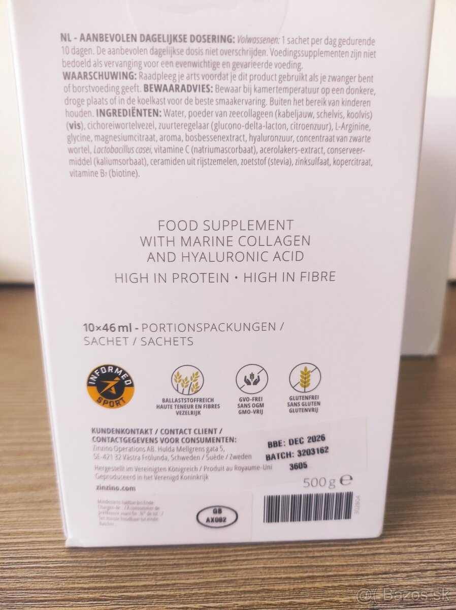 Zinzino kolagén: Collagen Boozt - 3