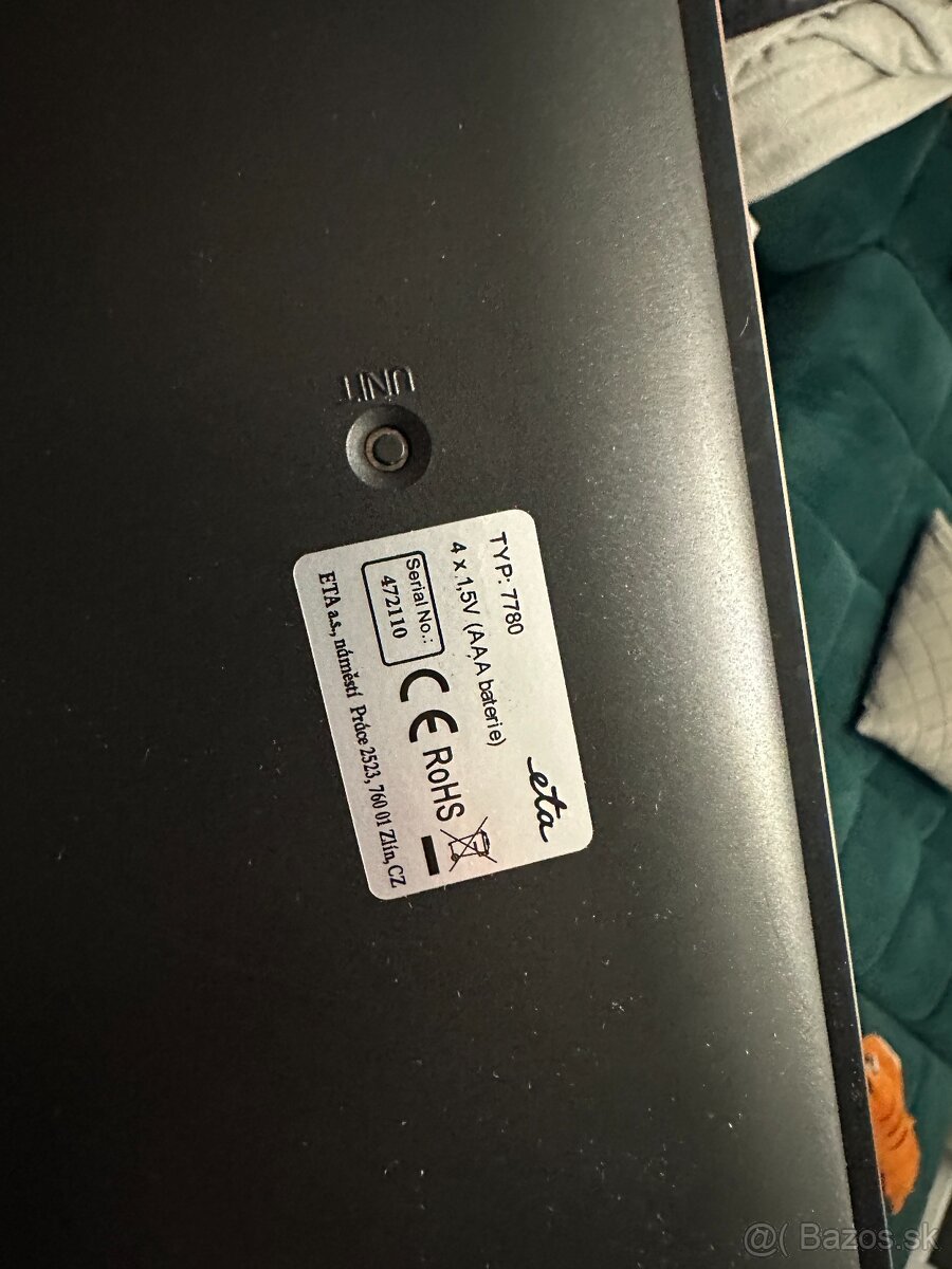 Osobná váha ETA Vital Trainer s aplikáciou 7780 90000 čierna - 3