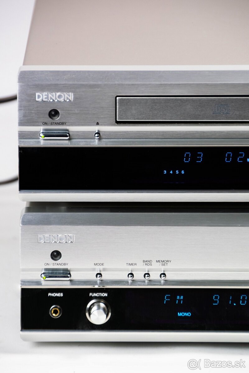 DENON zostava + diaľkové / DRA-201S, DCD-201S - 3