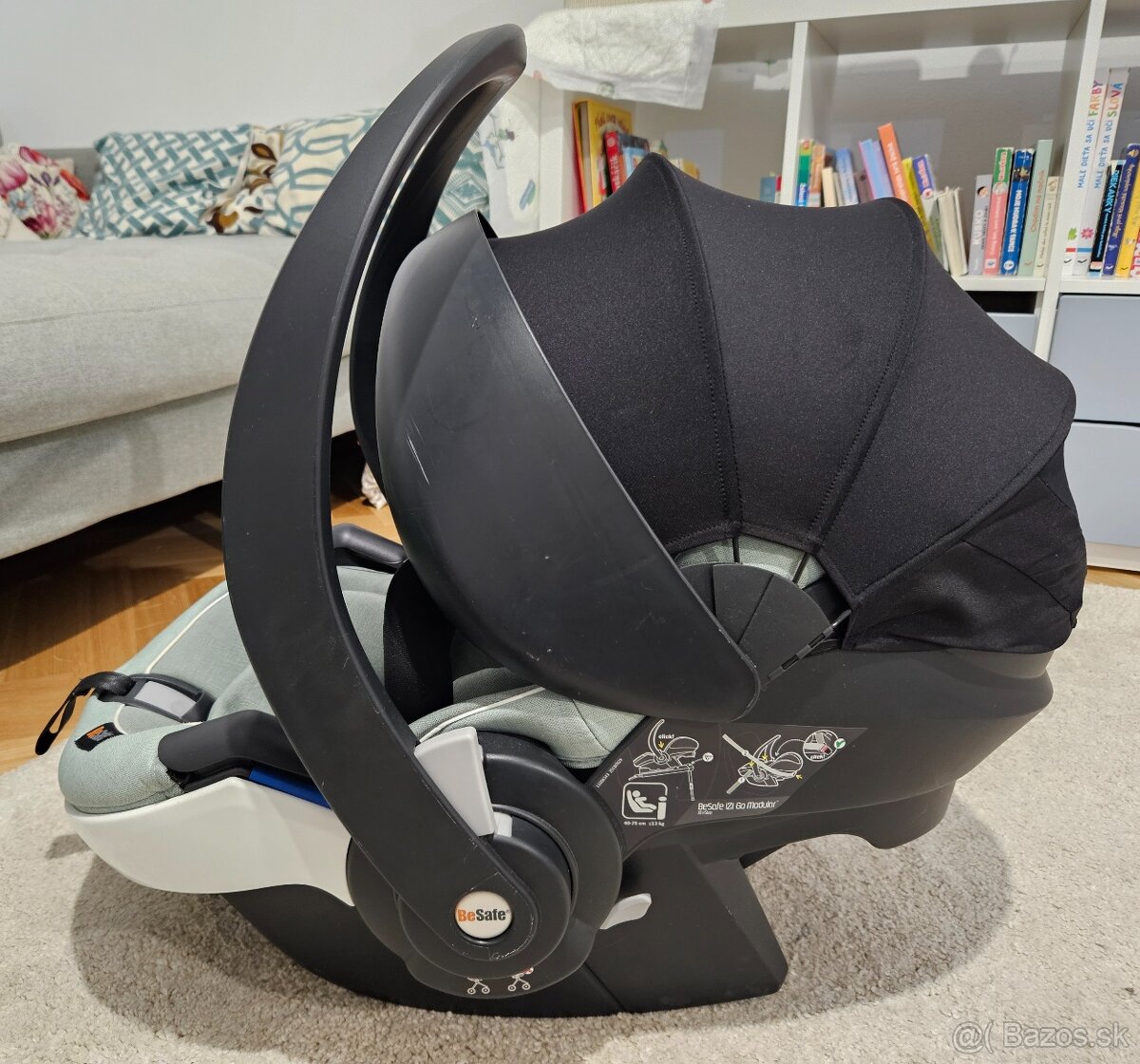 Vajíčko BeSafe + ISOfix báza set iZi Go Modular i-Size X1 - 3
