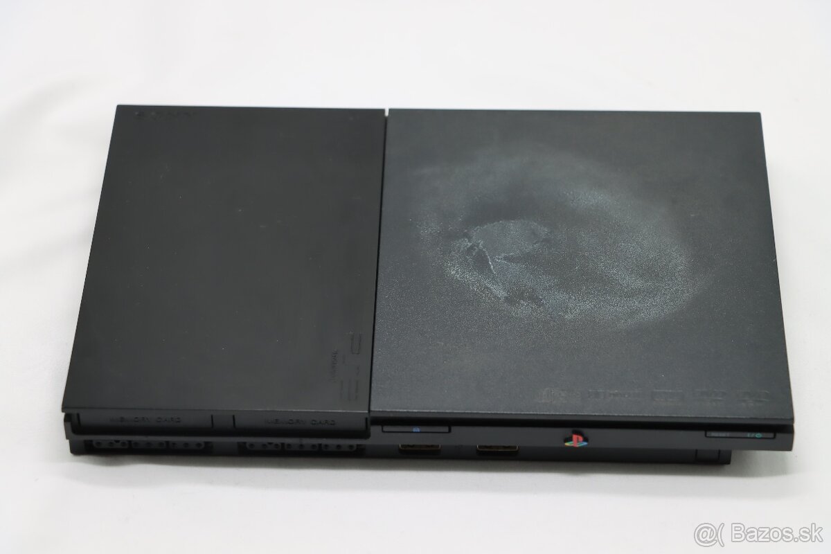 PS2 Slim 90004 + Hama ovládač, káble, OK - 3