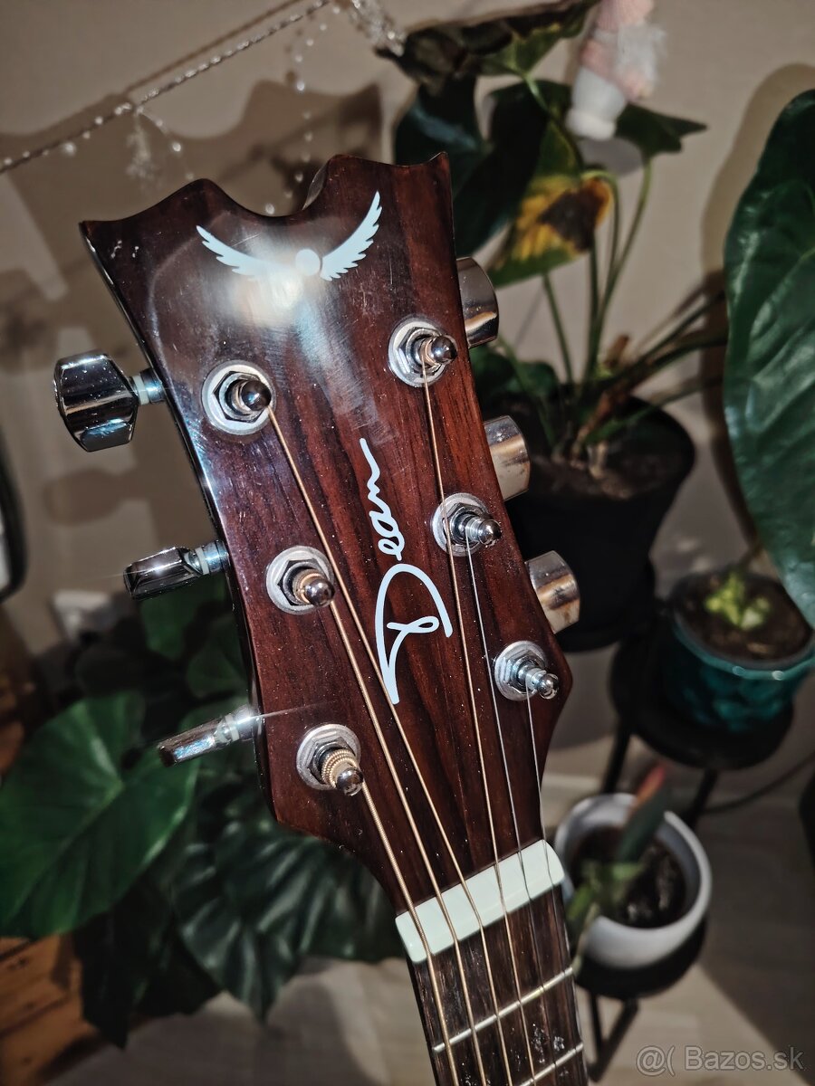 Akusticko-elektrická gitara s vybavením + DARČEK - 3