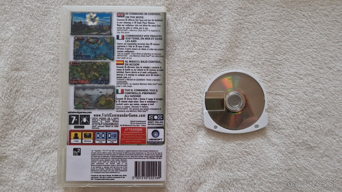 Hra Field Commander (PSP) - Promo Disc - 3