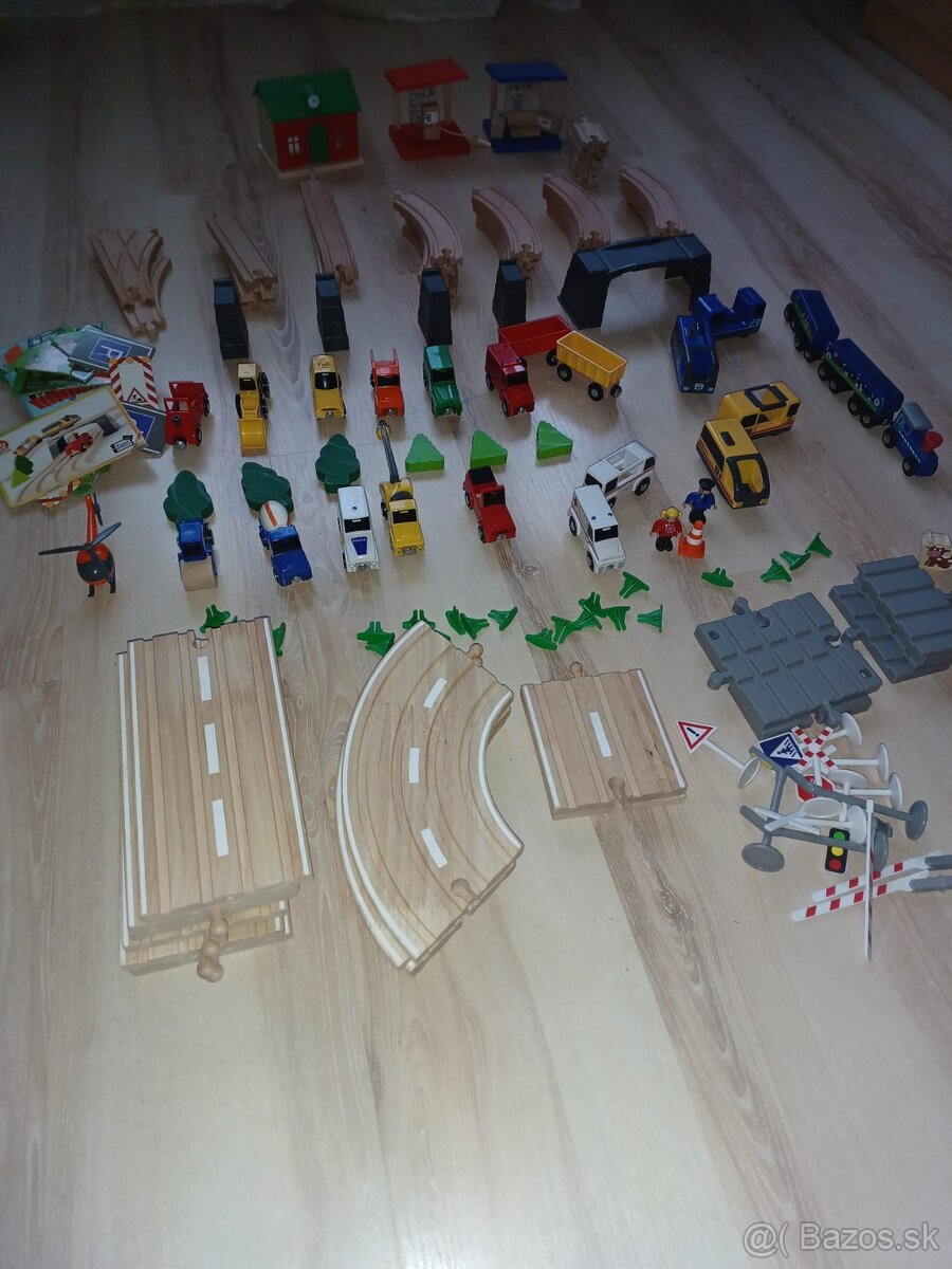 Drevené kolajnice s doplnkami - 3