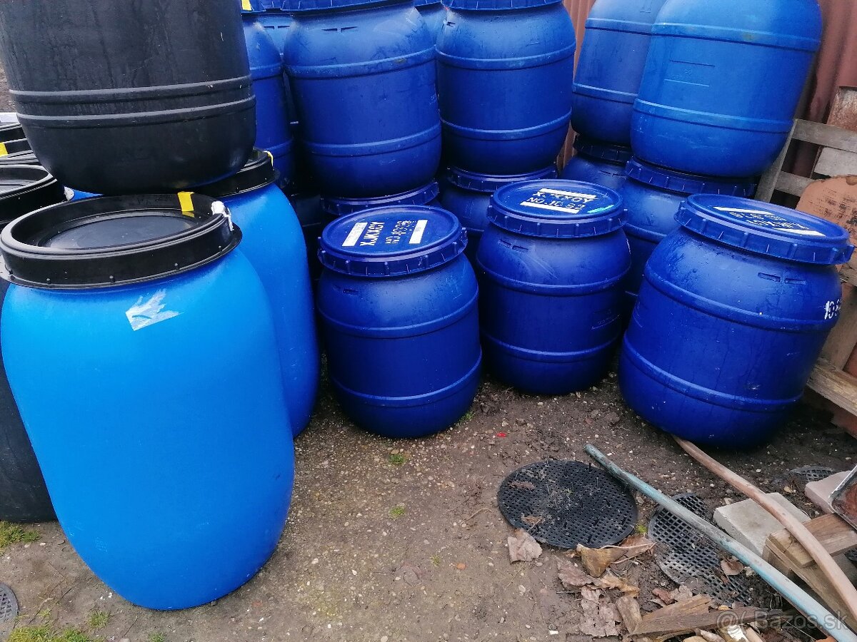 Plastové sudy 150L ,,,pri dohode možnosť dopraviť - 3