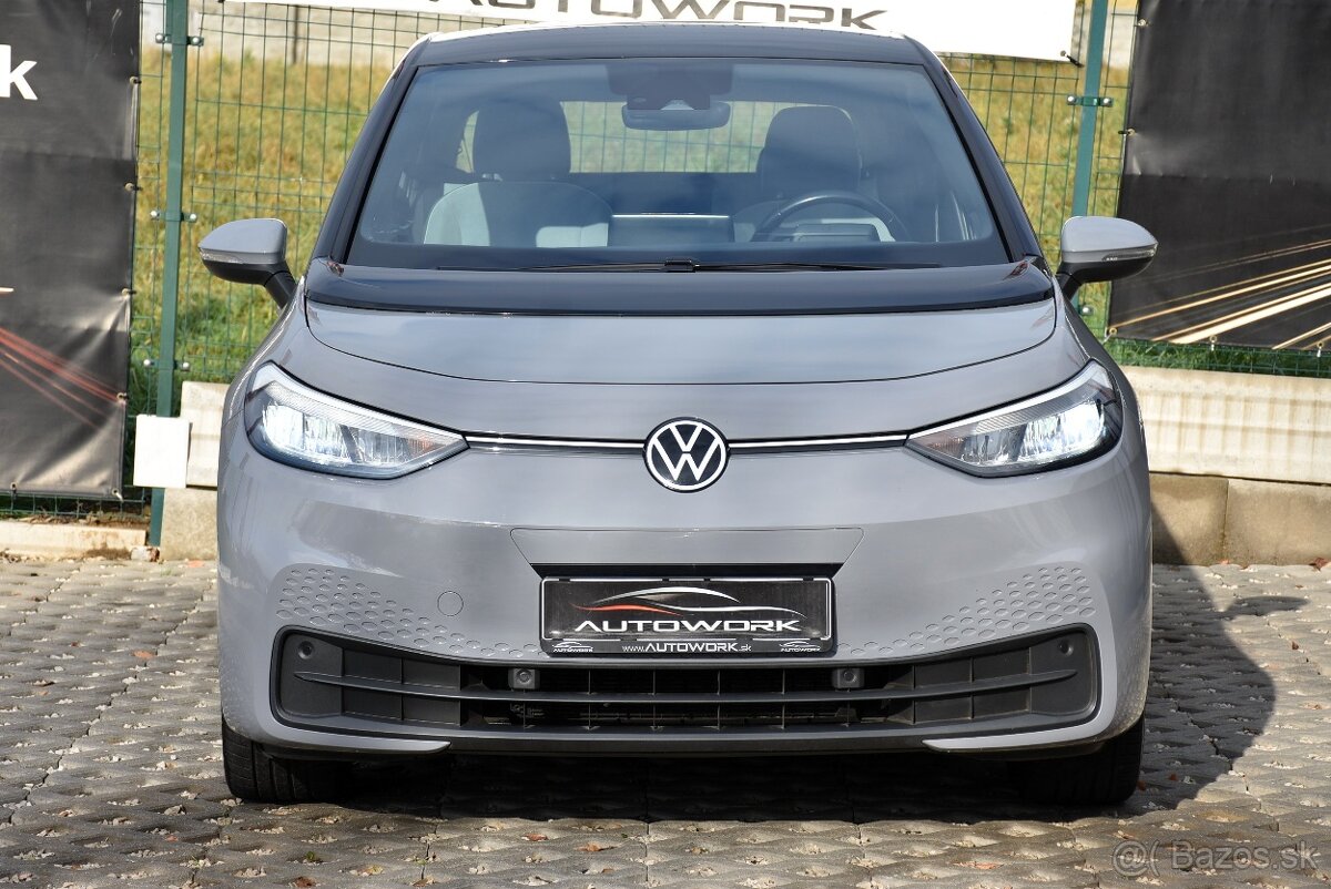 Volkswagen ID.3 PRO S 77_kWh 204_KONÍ SOH - 93,8 % - 3