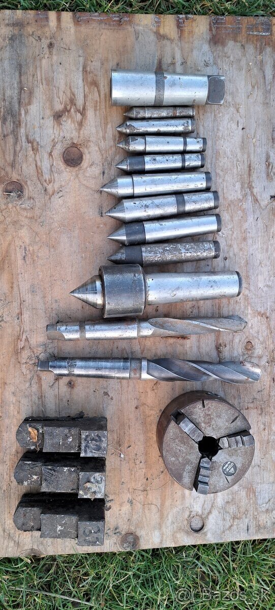 Predam príslušenstvo k sustruhom, viď foto, zverak 80ka - 3