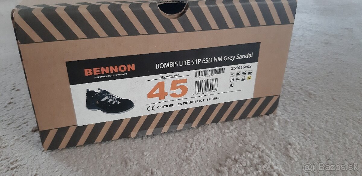 Pracovné topánky Bennon, veľ. 45 - 3