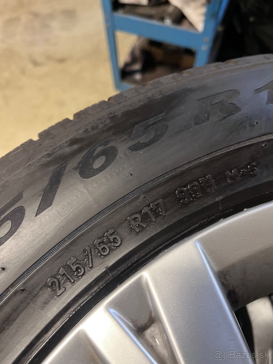 Zimná sada kolies VW Tiguan 215/65R17 99H - 3