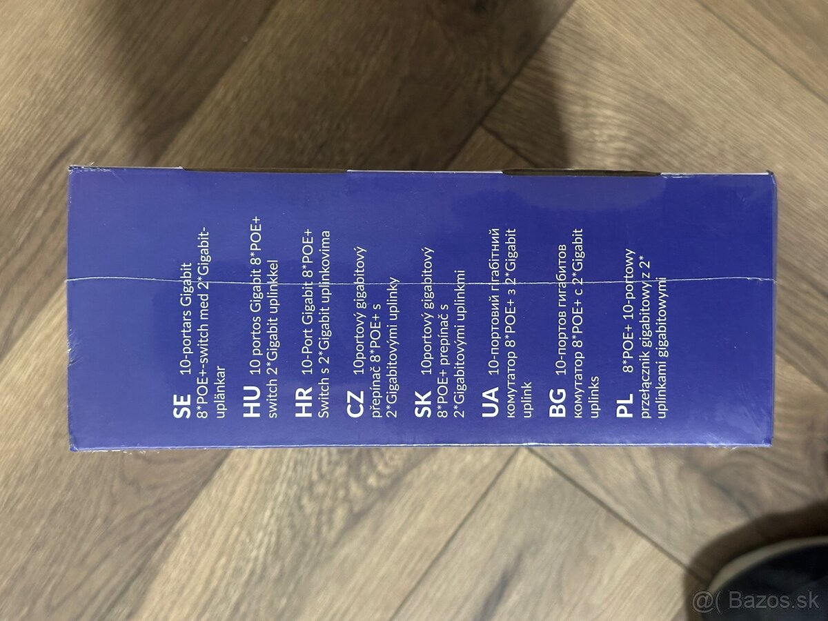 Nerozbalený switch STRONG SW8010POE+ - 3