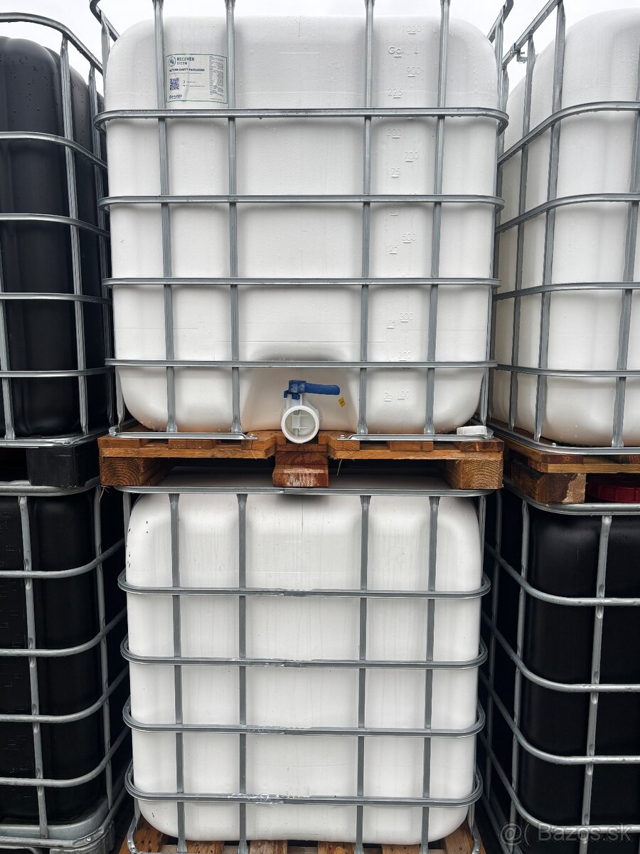 IBC NADOBA NADRZ 1000l Kontajner,plastovà nadrz - 3