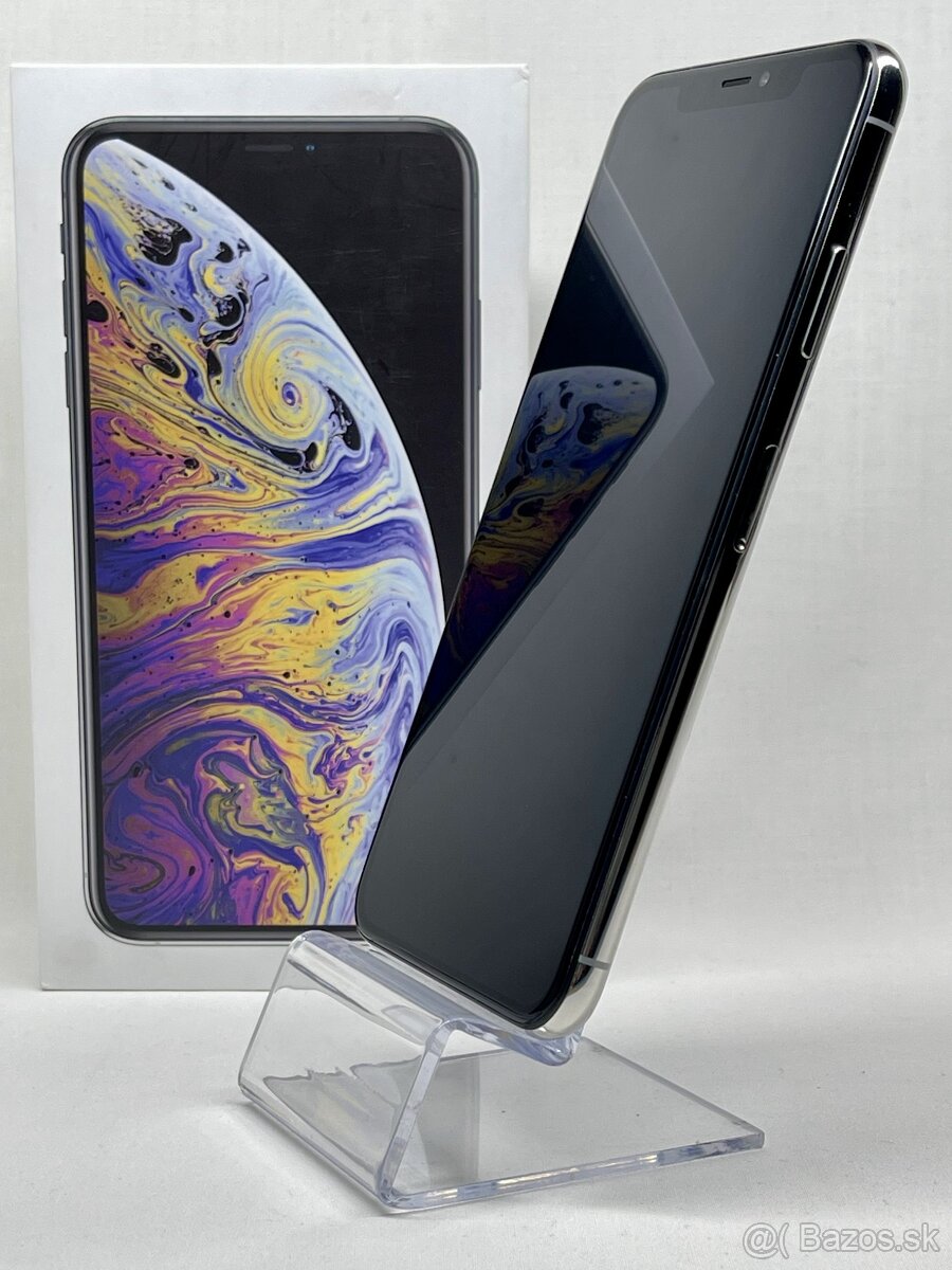 Apple iPhone XS Max 64 GB Silver, ZÁRUKA 12 MESIACOV - 3