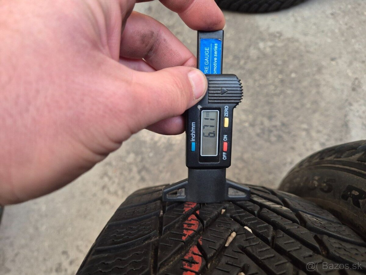 185/55 r16 zimné 2 ks PIRELLI dezén 6,7 mm DOT2019 - 3