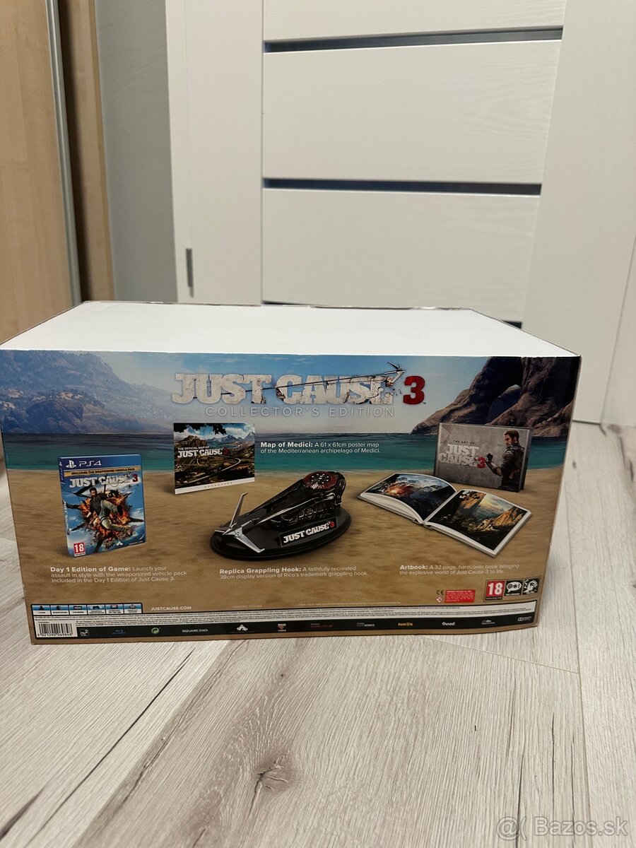 just cause3 collectors edition ps4 - 3