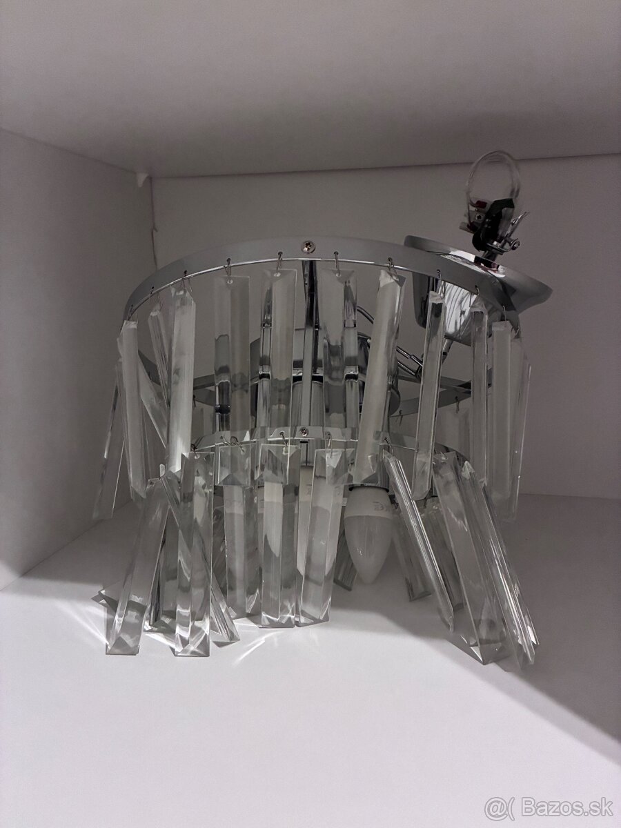 Kryštálový závesný luster 2ks - 3