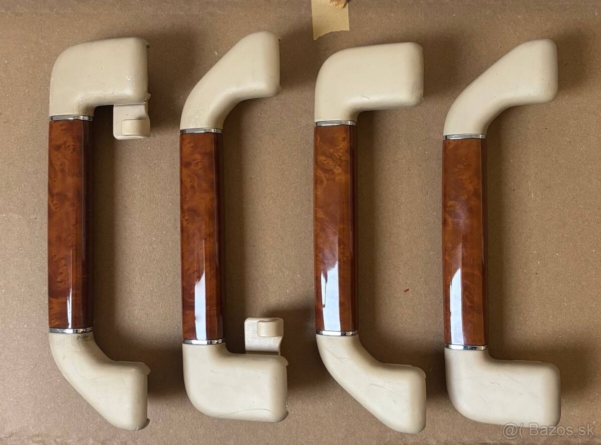 VW Phaeton drevené stropné madlo - komplet všetky - 3