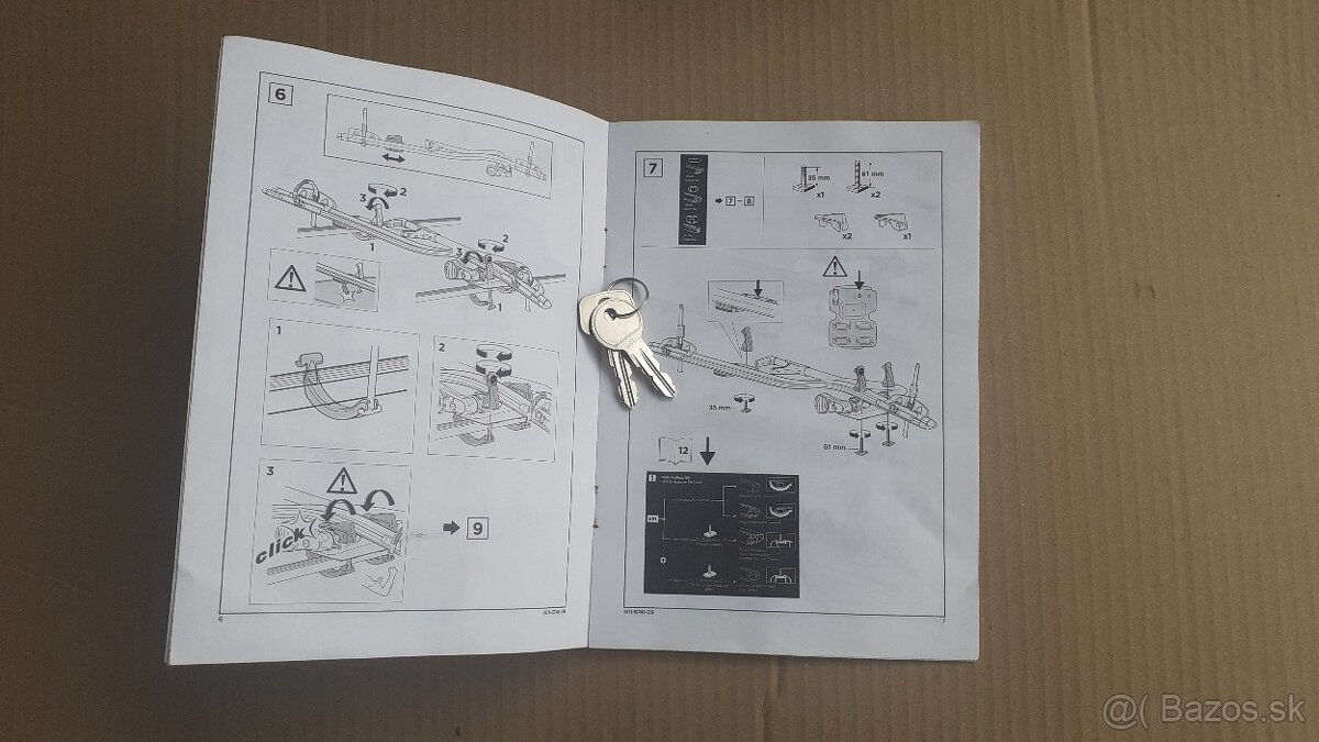 THULE - strešný nosič na bicykel. - 3