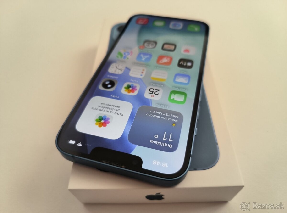 apple iphone 13 128gb Blue / Batéria 100% - 3