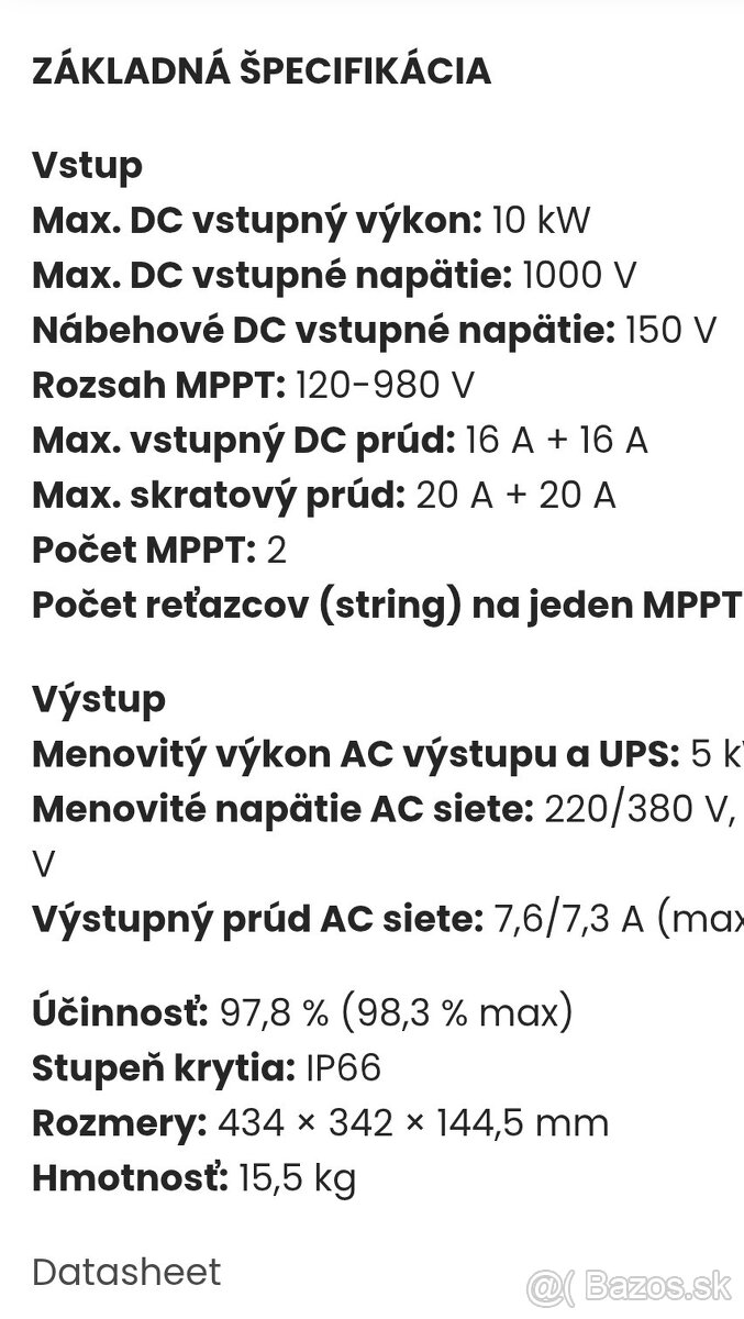 Fotovoltaický systém - 3