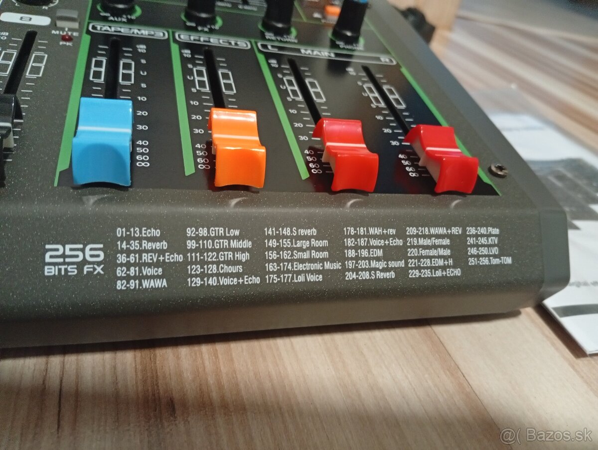 Nový mix s USB, 8x vstup na mikrofón - 3