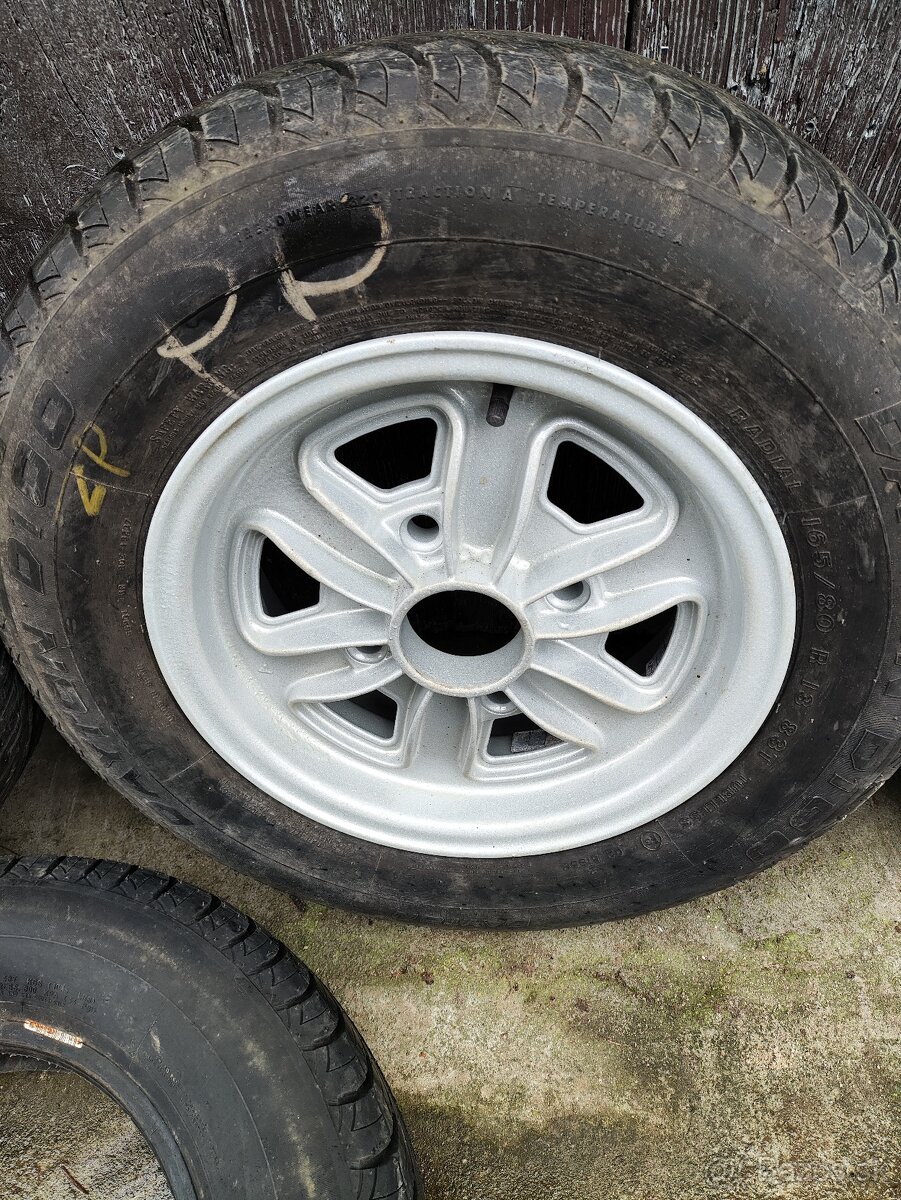 Predám kolesá 5ks Kopretiny 4x130.. - 3