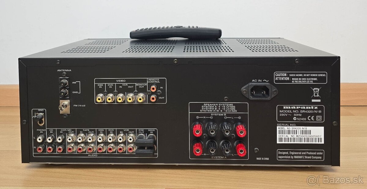 Marantz zostava SR4320 + CD4000 / Phono / RDS - 3