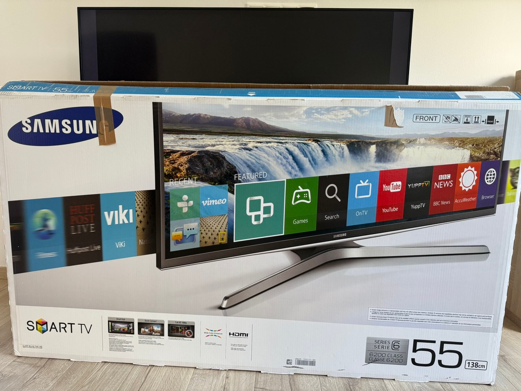 ✅ Predám SMART LED TV – TV Samsung 55\" 138cm UE55J6272 - 3