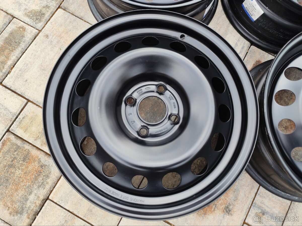 4x108 r16 plechové disky Ford 6,5Jx16ET37,5 - 3