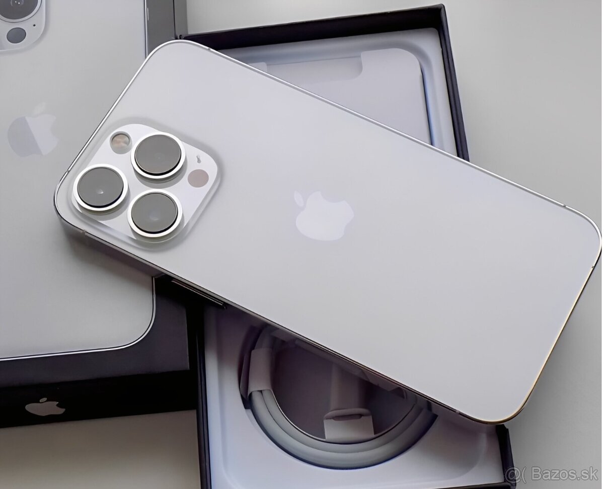 iPhone 13 Pro Max Silver BATERIA 100% TOP - 3