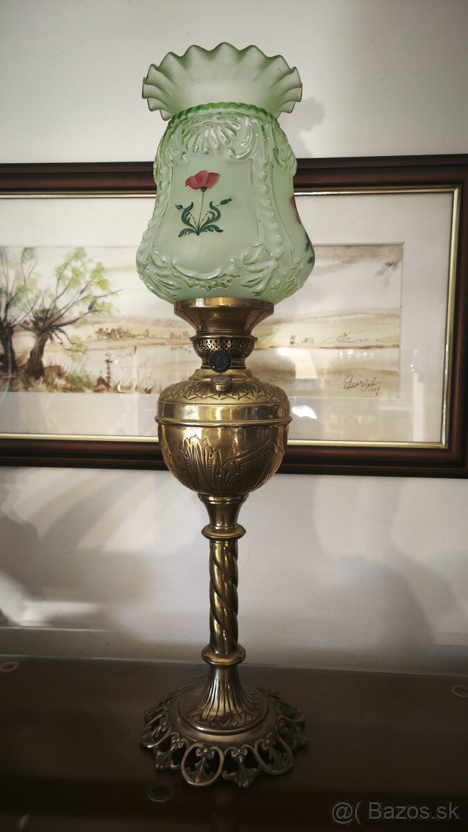 Starožitné petrolejové lampy - 3