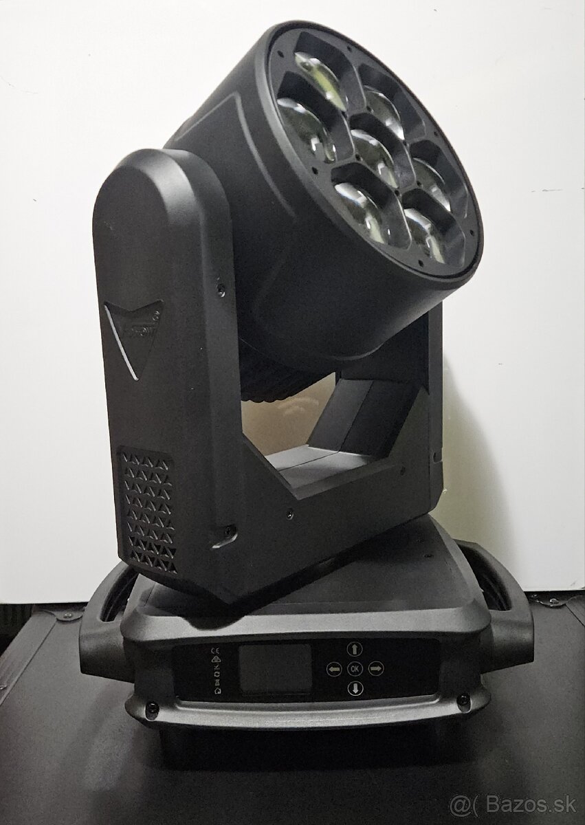 Otočné hlavy V-SHOW beeye Wash 7x40w P 540° T 270° - 3