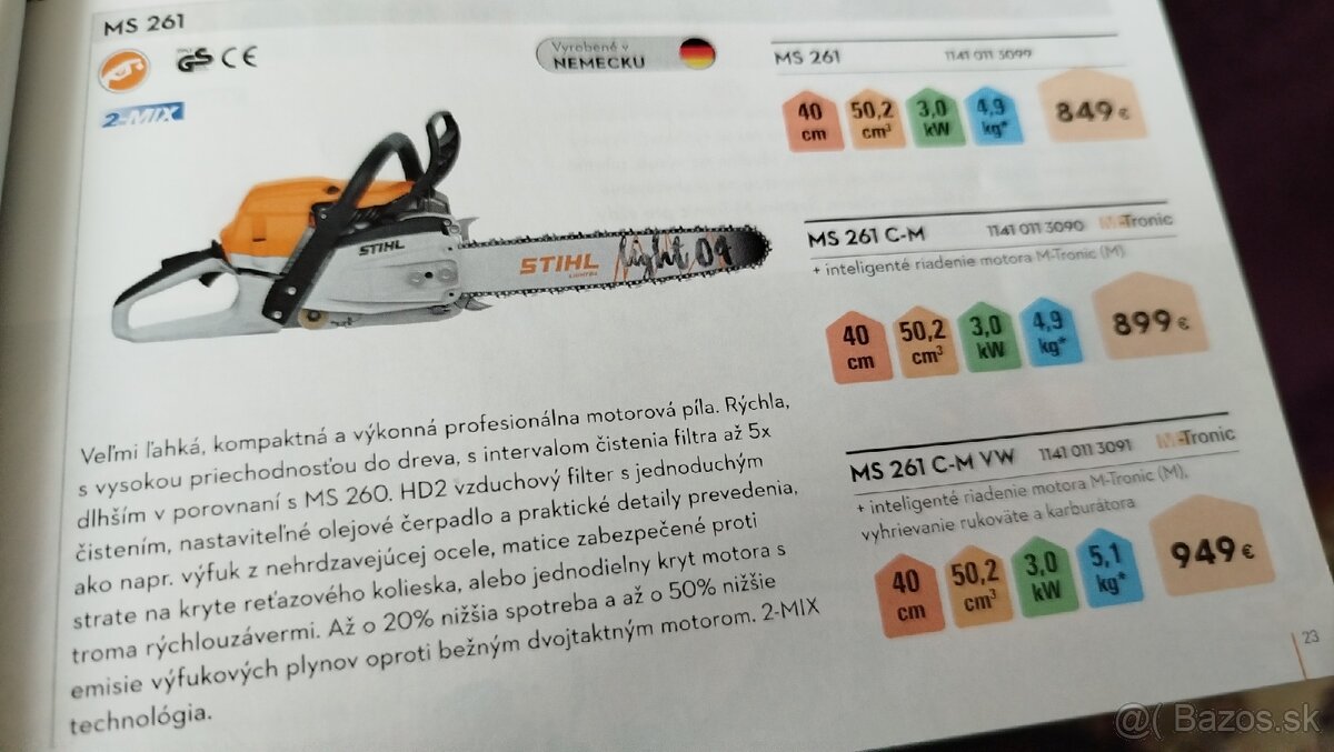 Stihl ms 261 - 3