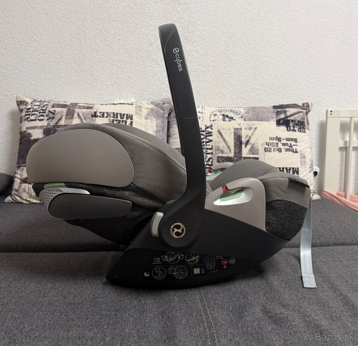 Vajíčko Cybex Cloud T i-Size (super stav) - 3