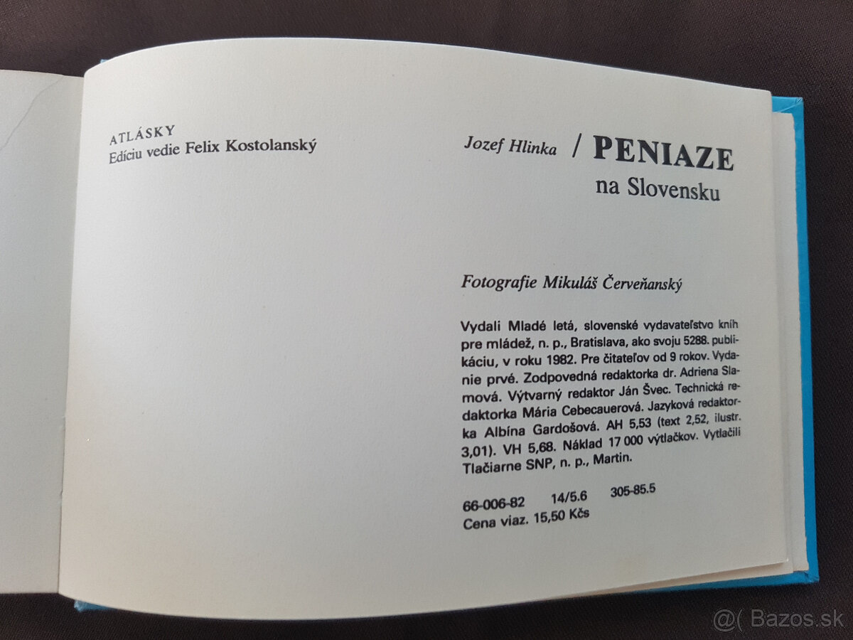 Peniaze na Slovensku...kniha - 3