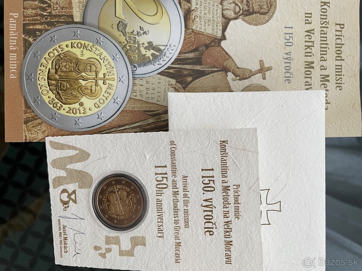 2€ Slovensko 2013 - Cyril a Metod proof - 3