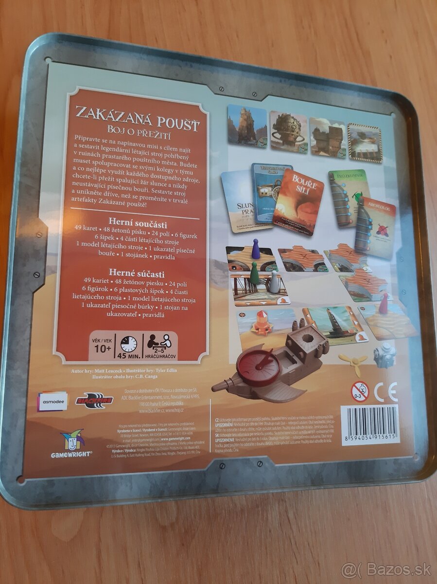 Zakázaná poušť - stolová hra - 3