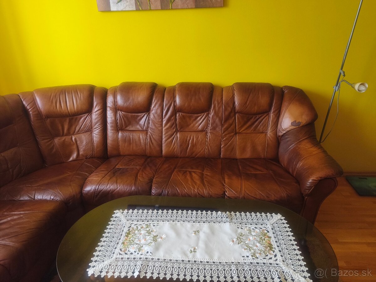 Predám koženú sedačku - 3