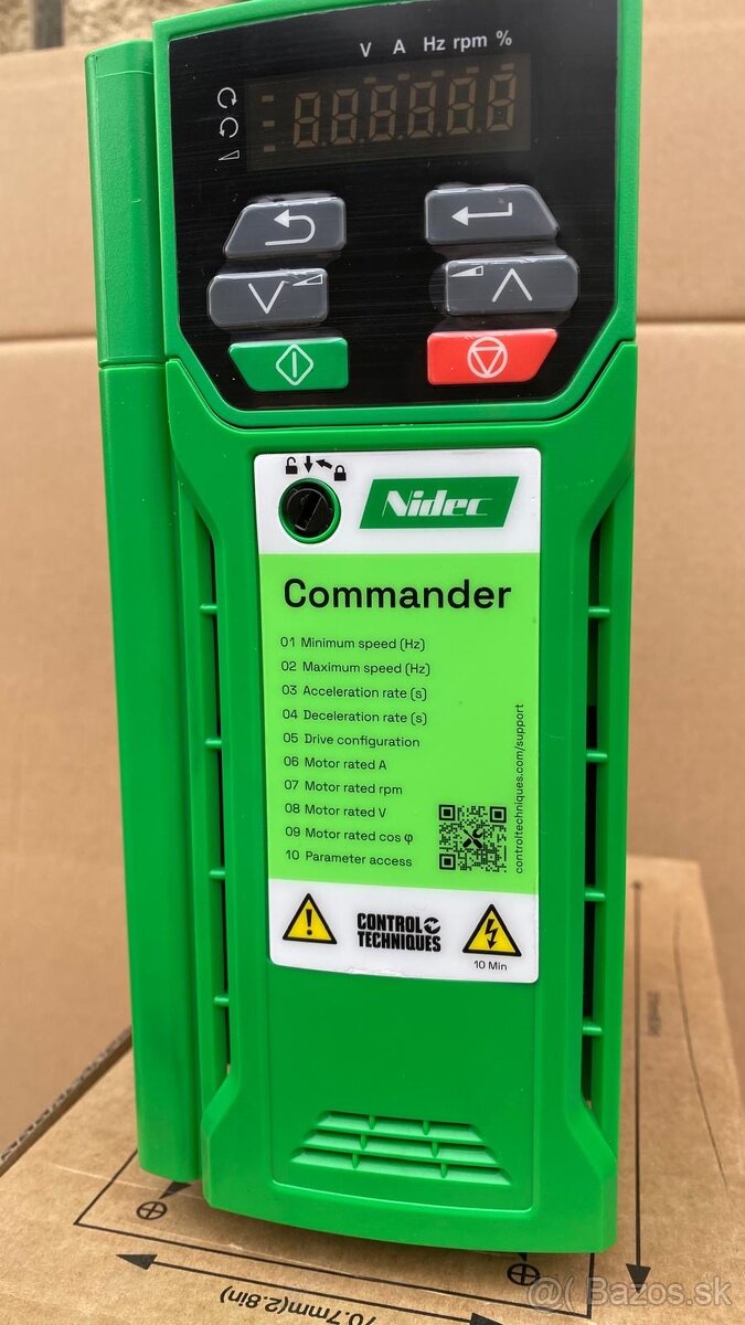 Frekvenčný menič 3kW+motor 2,2kW - 3