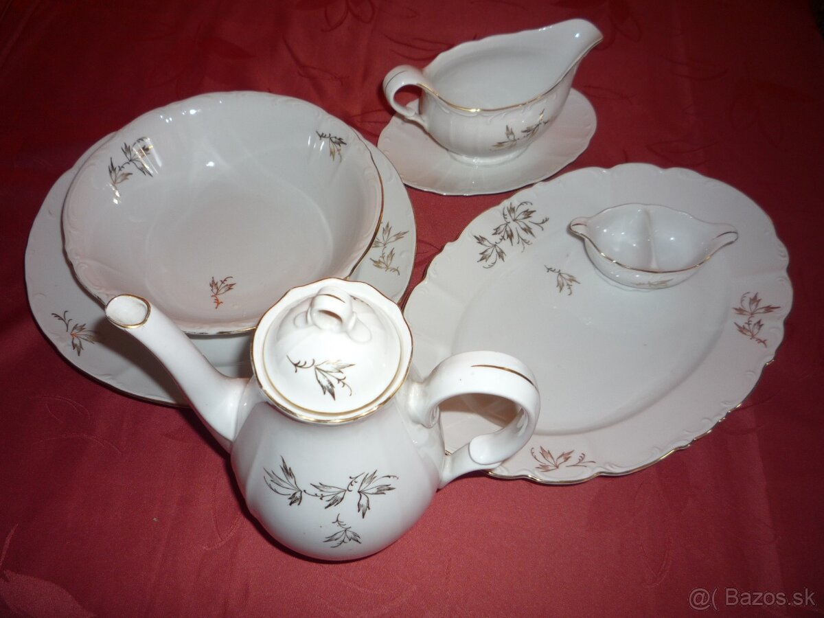 Český porcelán RETRO - jemný - 3