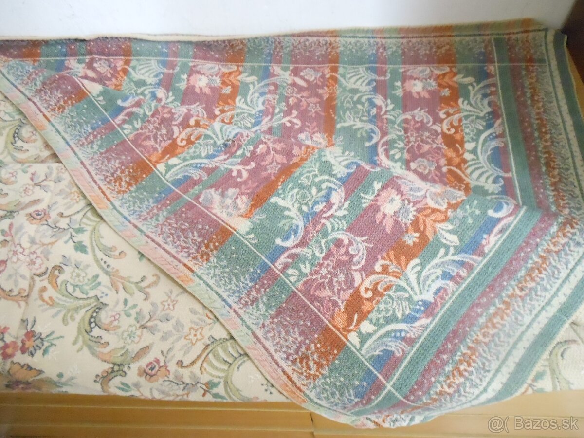 Goblénový prehoz originál 185cm x 135cm - 3